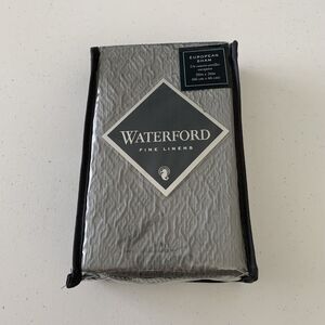 Waterford Fine Linens Augustus European Euro Sham 26"x26" Seafoam